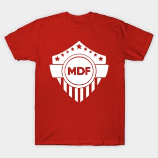 Minor Defense Force White Out Logo T-Shirt